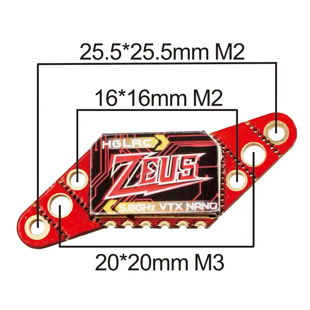 Hglrc ゼウスナノ Vtx 5.8 グラム 350Mw  - Drone Power Distribution Board のレビューと価格